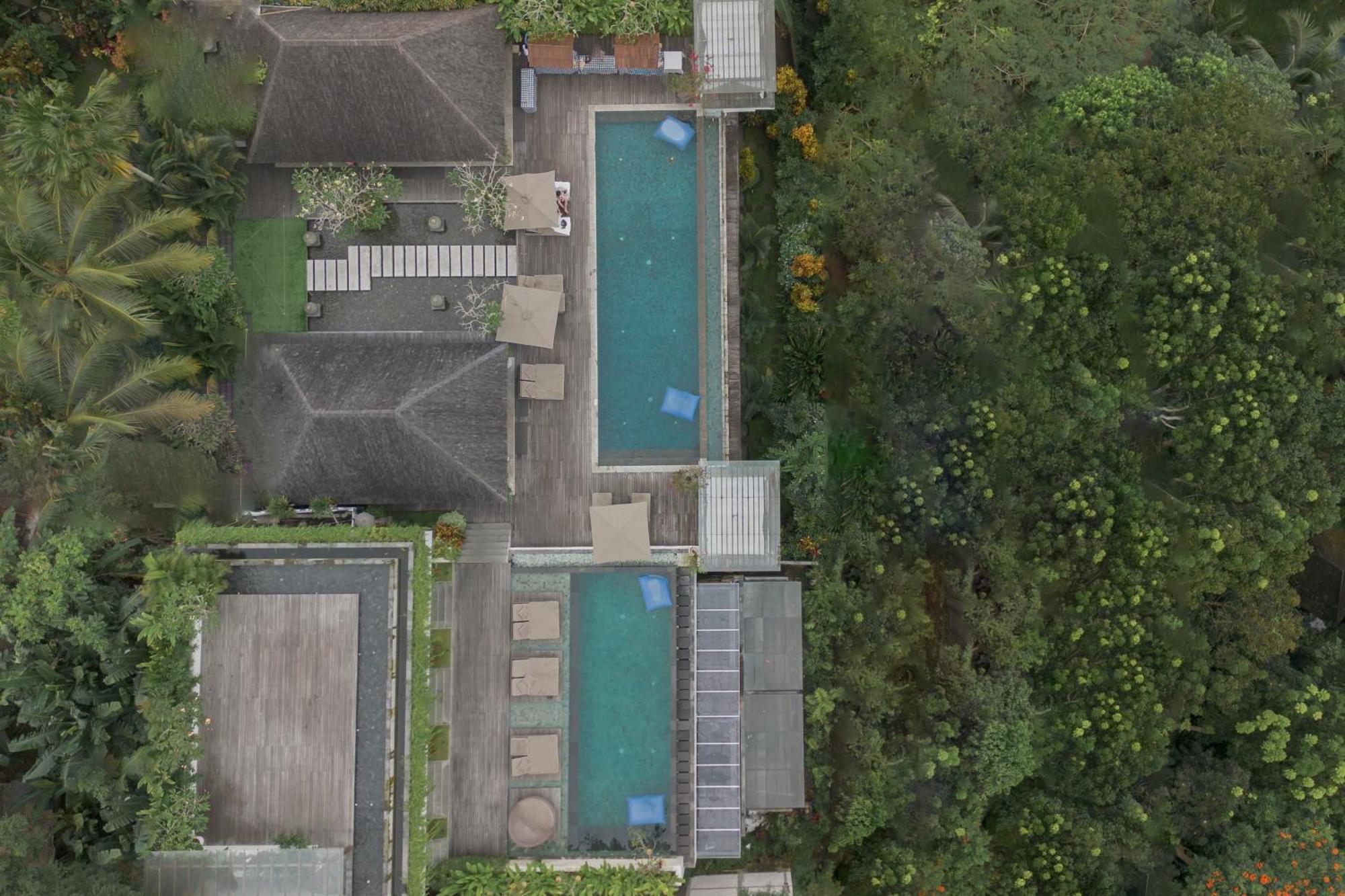 אובוד Goya Boutique Resort מראה חיצוני תמונה Aerial view of the house